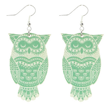 Load image into Gallery viewer, Uneliaat pöllöt- Vihreä