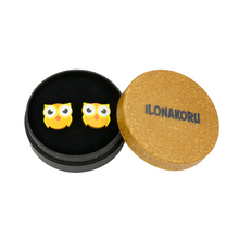 Load image into Gallery viewer, Pöllöt- nappikorvakorut