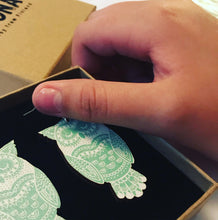 Load image into Gallery viewer, Uneliaat pöllöt- Vihreä